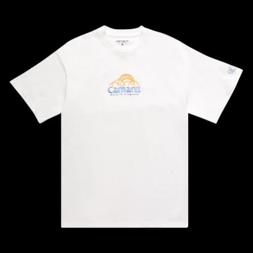 Carhartt WIP Short-Sleeve Geo Script T-Shirt 'White'