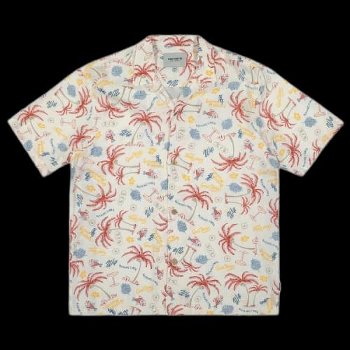 Carhartt WIP Short-Sleeve Mirage Shirt 'Wax'
