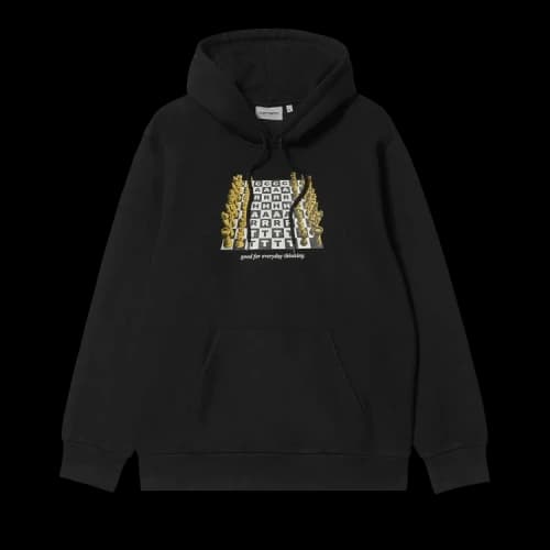 Carhartt WIP Hooded Chessboard Sweat 'Black'
