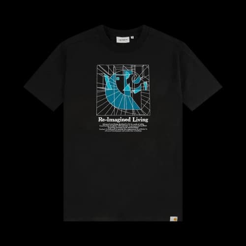 Carhartt WIP Short-Sleeve Living T-Shirt 'Black'