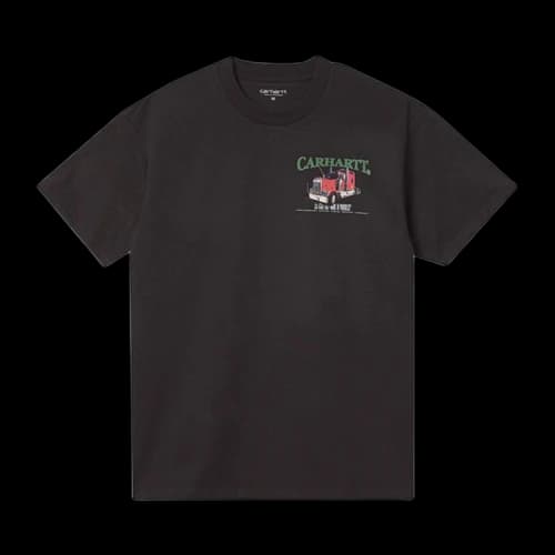 Carhartt WIP Short-Sleeve On The Road T-Shirt 'Black'