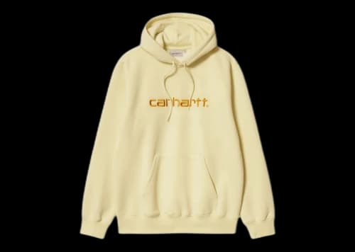 Carhartt WIP Carhartt Hooded Sweatshirt Soft Yellow/Popsicle