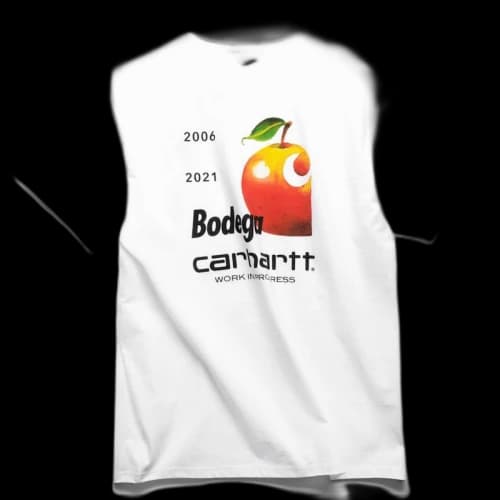 Carhartt WIP x Bodega Apple T-Shirt White