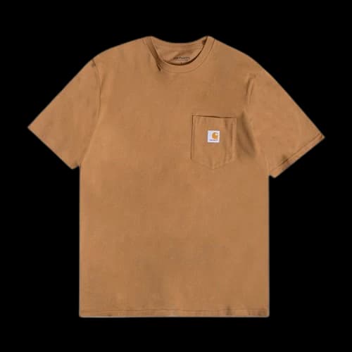Carhartt WIP Pocket Short-Sleeve T-Shirt 'Brown'
