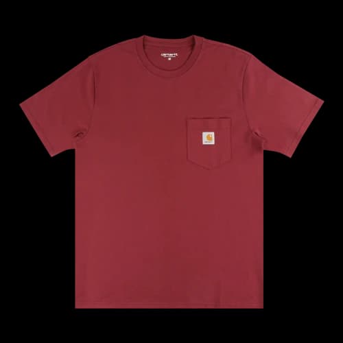 Carhartt WIP Pocket T-Shirt 'Malbec'