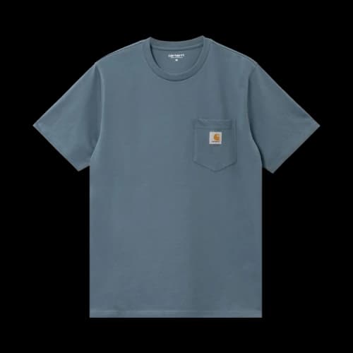 Carhartt WIP Short-Sleeve Pocket Tee 'Storm Blue'