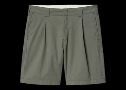 Carhartt WIP Grand Deltona Stretch Poplin 5.5oz Relaxed Fit Shorts Thyme