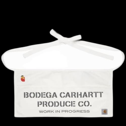 Carhartt WIP x Bodega Produce Apron White