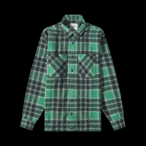 Carhartt WIP Long-Sleeve Jared Shirt 'Green'