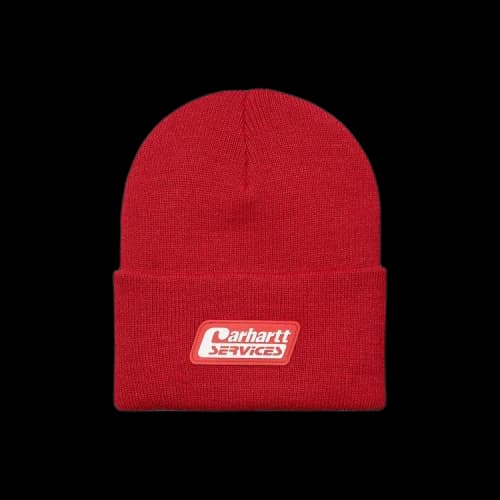 Carhartt WIP Carhartt Services Beanie 'Red'