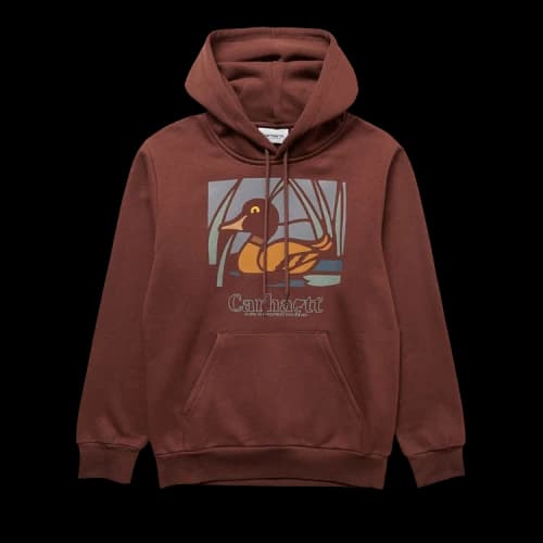 Carhartt WIP Hooded Duck Pond Sweat 'Ale'
