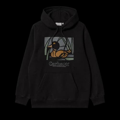 Carhartt WIP Duck Pond Hoodie 'Black'