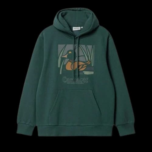 Carhartt WIP Hooded Duck Pond Sweatshirt 'Juniper'