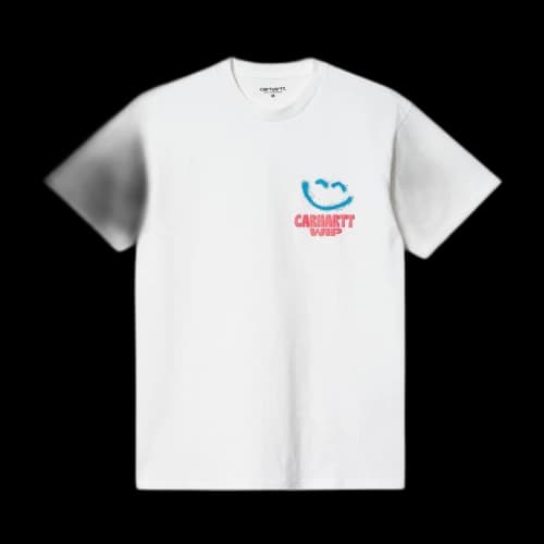 Carhartt WIP Happy Script T-Shirt 'White'