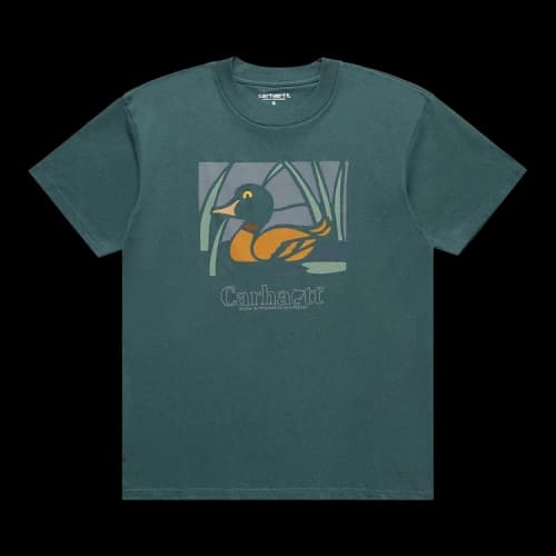 Carhartt WIP Short-Sleeve Duck Pond T-Shirt 'Juniper'