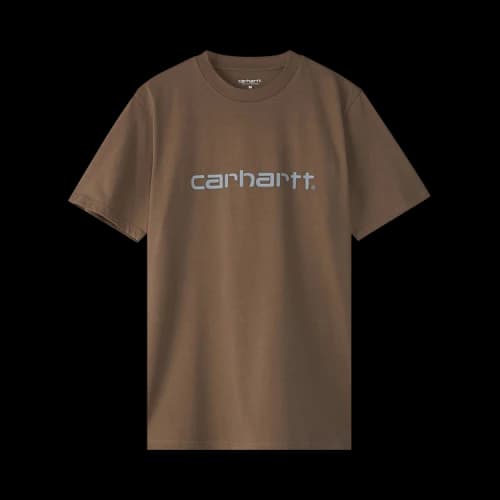 Carhartt WIP Short-Sleeve Script T-Shirt 'Brown'