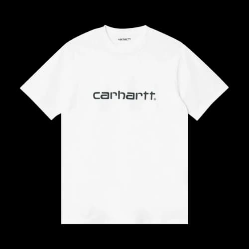 Carhartt WIP Short-Sleeve Script T-Shirt 'White'
