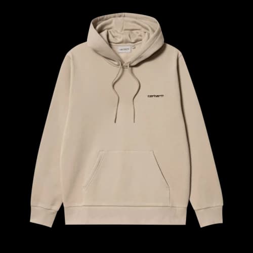 Carhartt WIP Hooded Script Embroidery Sweater 'Beige'