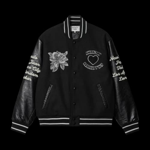 Carhartt WIP x Awake NY Teddy Jacket 'Black'