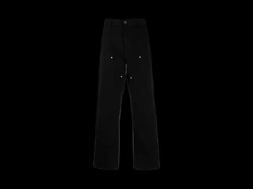 Carhartt WIP Double Knee Pants Black(Rinsed)