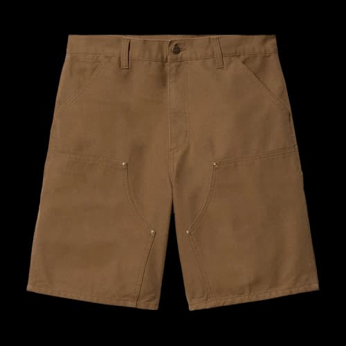 Carhartt WIP Double Knee Shorts 'Brown'