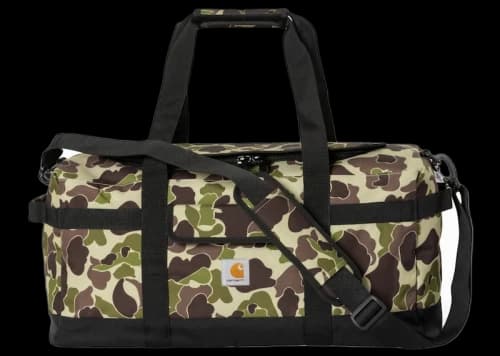 Carhartt WIP Jack Duffle Bag Green Camo Duck
