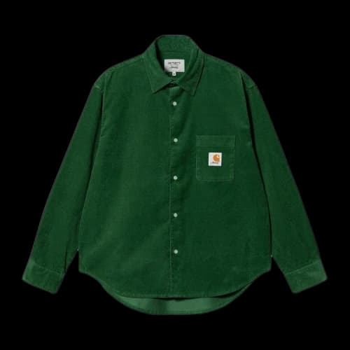 Carhartt WIP x Awake NY Shirt 'Dark Green'