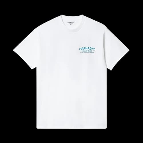 Carhartt WIP Short-Sleeve Swamp Tours T-Shirt 'White'