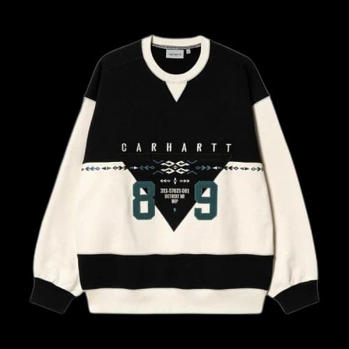 Carhartt WIP Santa Fe Sweatshirt 'Black'