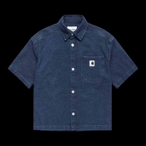 Carhartt WIP Lovilia Shirt 'Blue Stone Washed'