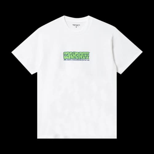 Carhartt WIP Heat Script Short-Sleeve Tee 'White'