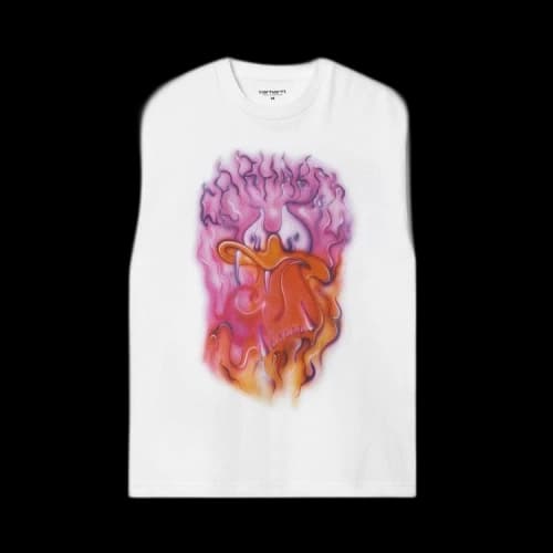 Carhartt WIP Baby Brush Duck Tee 'White'