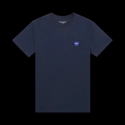 Carhartt WIP Double Heart Tee 'Blue'