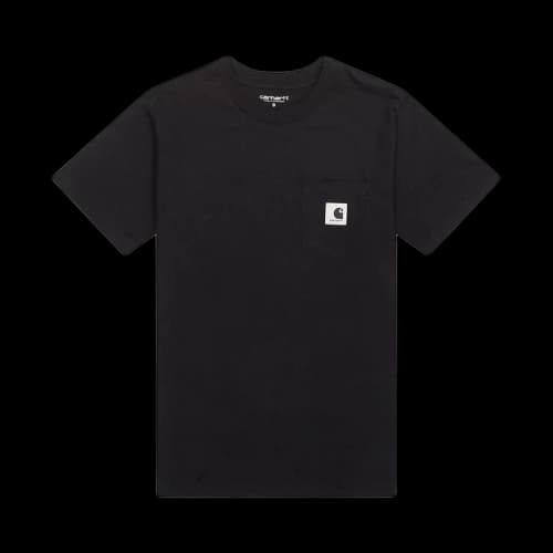 Carhartt WIP Short-Sleeve Pocket T-Shirt 'Black'