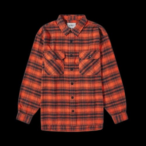 Carhartt WIP Krenz Check Shirt 'Brick'