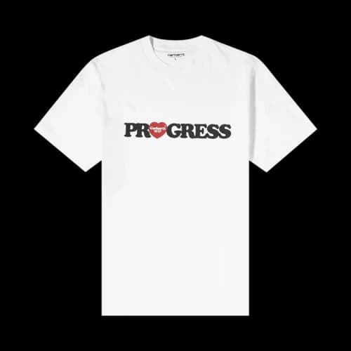 Carhartt WIP I Heart Progress T-Shirt 'White'