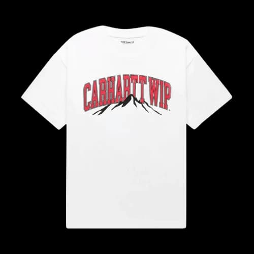 Carhartt WIP Mountain College T-Shirt 'White'