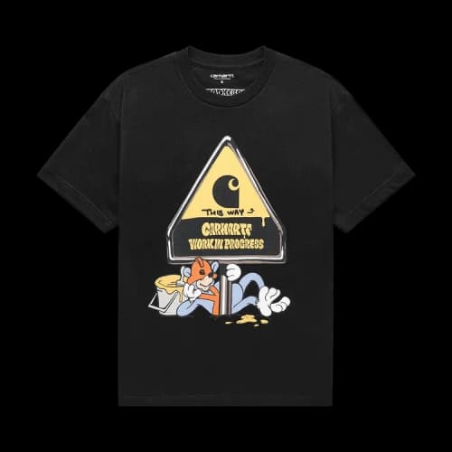 Carhartt WIP Deadkebab Workin On It T-Shirt 'Black'