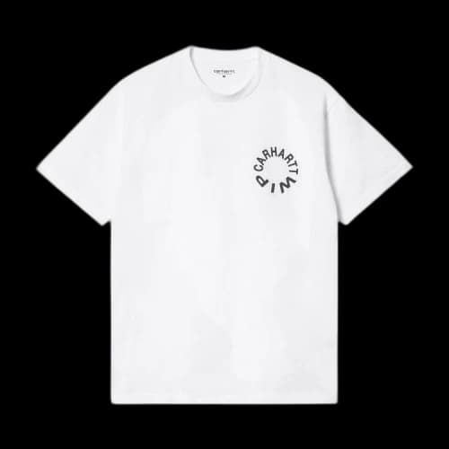 Carhartt WIP Short-Sleeve Work Varsity T-Shirt 'White'