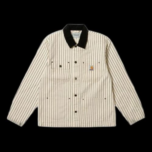 Palace Michigan x Carhartt WIP Coat 'Hickory Wax Black'