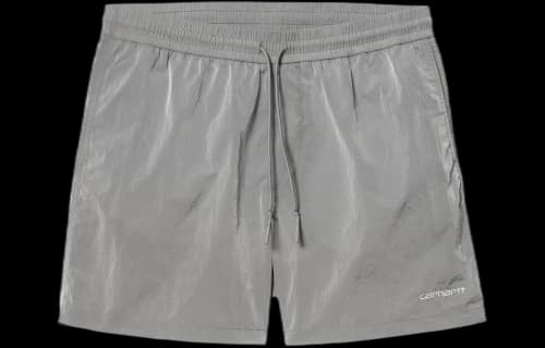 Carhartt WIP SS24 Tobes Swim Trunks Swimming Shorts Men's Gray