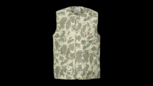 Carhartt WIP Quilted Skyton Padding Vest Desert Camo