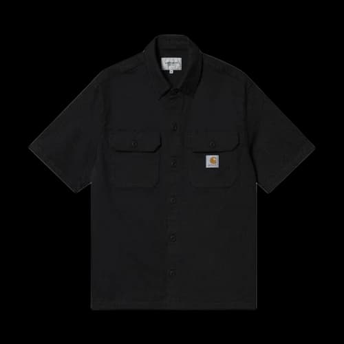 Carhartt WIP Short-Sleeve Craft Shirt 'Black'