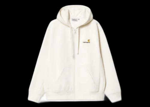 Carhartt WIP American Script Hooded Jacket Beige