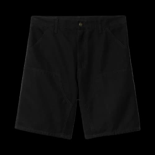 Carhartt WIP Double Knee Short 'Black'