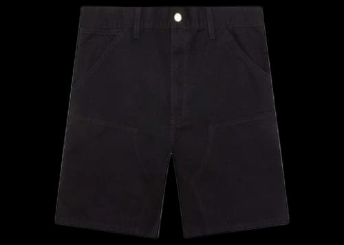 Carhartt WIP Double Knee (Rinsed) Short Black