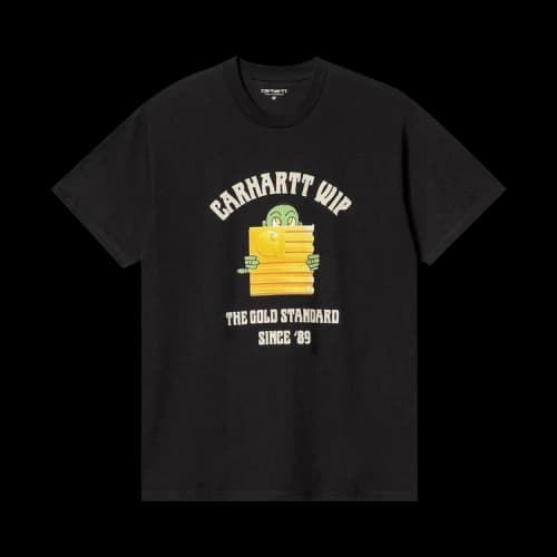 Carhartt WIP Short-Sleeve Gold Standard T-Shirt 'Black'