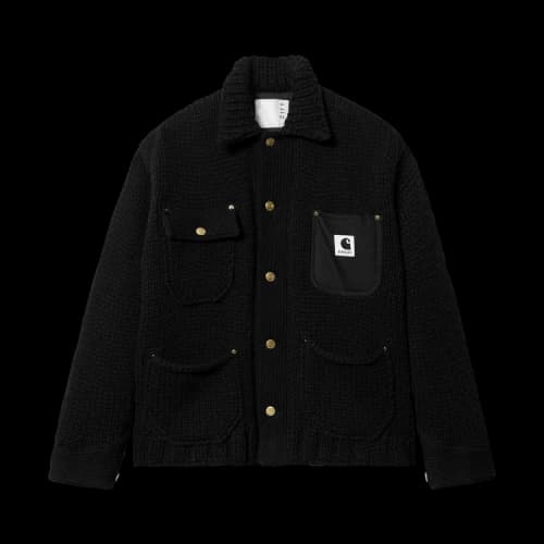 Carhartt WIP x Sacai Knit Jacket Michigan 'Black'