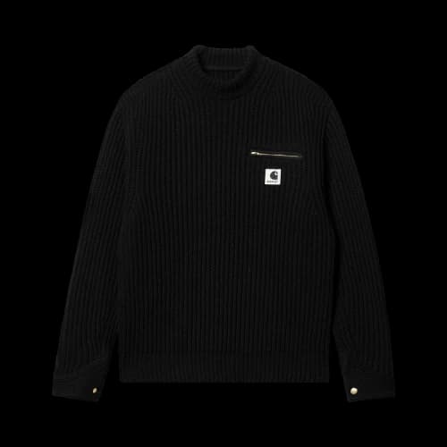 Carhartt WIP x Sacai Knit Pullover Detroit 'Black'