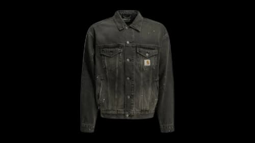 Carhartt Helston Denim Jacket Black